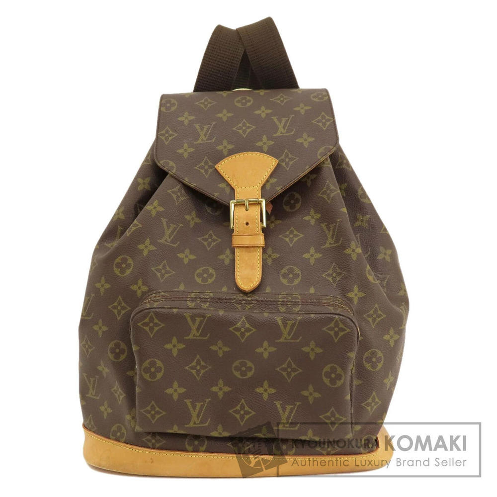 Louis Vuitton Montsouris Monogram Backpack Rucksack Daypack Canvas